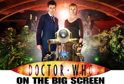 Doctor Who on the big screen advert
