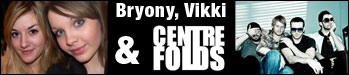 Banner showing Bryony vikki and Centrefolds