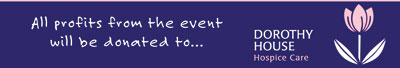 Profits to Dorothy House Hospice care advert